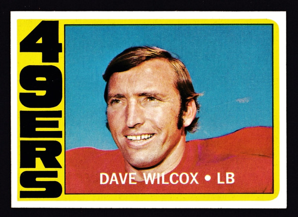 1972 Topps #069 Dave Wilcox NMMT