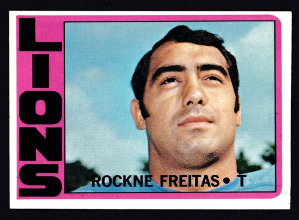 1972 Topps #094 Rockne Freitas EX-