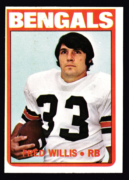 1972 Topps #099 Fred Willis RC EX-