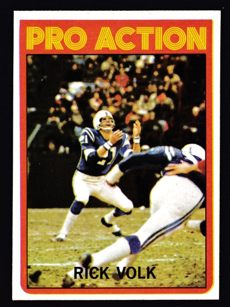 1972 Topps #125 Rick Volk IA NM