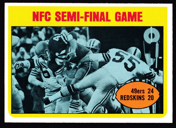 1972 Topps #136 NFC Semi Final Game EX+