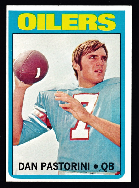 1972 Topps #156 Dan Pastorini RC VGEX