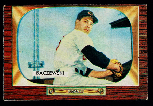 1955 Bowman #190 Fred Baczewski VGEX