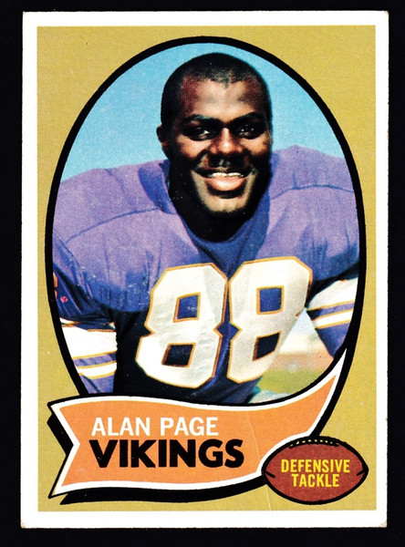 1970 Topps #059 Alan Page RC GD+