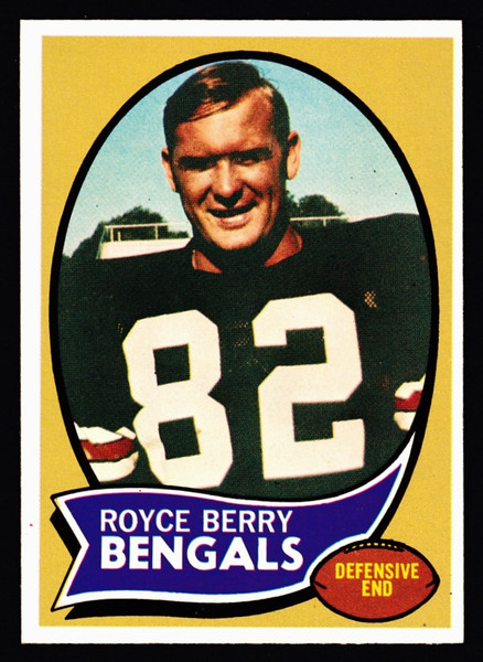 1970 Topps #086 Royce Berry RC EX+