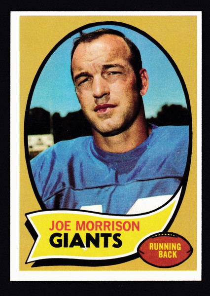 1970 Topps #105 Joe Morrison EX