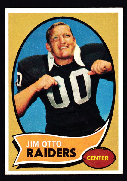 1970 Topps #116 Jim Otto VGEX