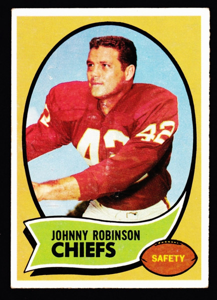 1970 Topps #129 Johnny Robinson VG+