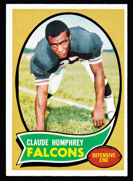 1970 Topps #156 Claude Humphrey RC EXMT