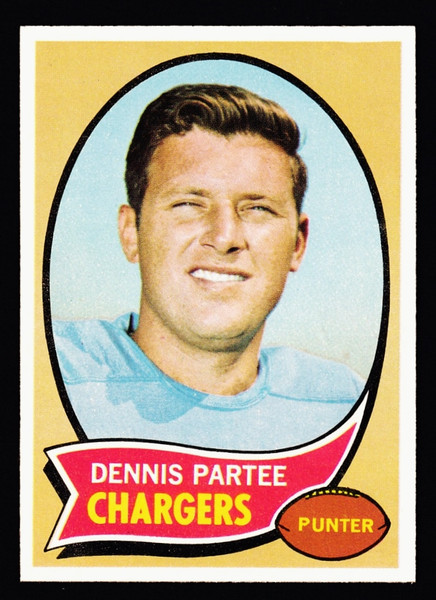 1970 Topps #185 Dennis Partee NMMT