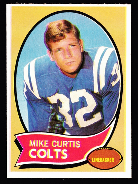 1970 Topps #201 Mike Curtis EX-