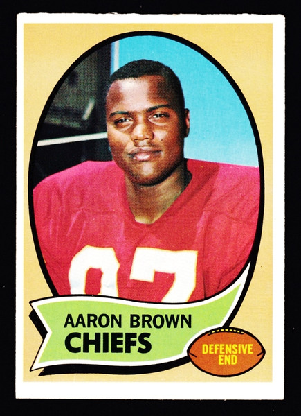 1970 Topps #202 Aaron Brown GD