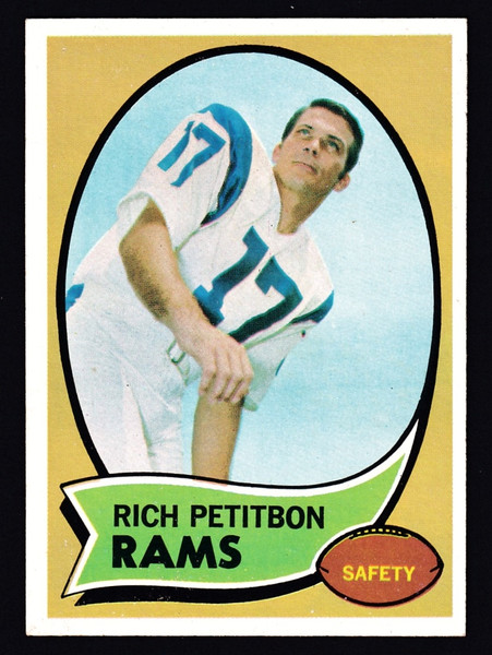 1970 Topps #203 Rich Petitbon EXMT