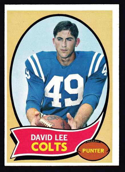 1970 Topps #222 David Lee RC EX-