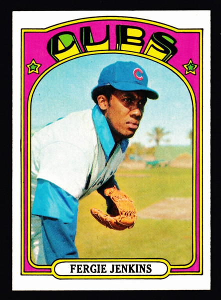 1972 Topps #410 Fergie Jenkins EXMT