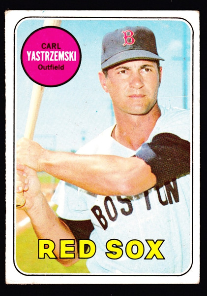 1969 Topps #130 Carl Yastrzemski GD+