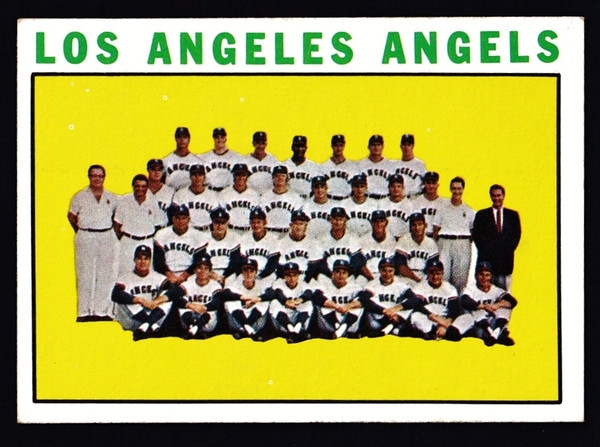 1964 Topps #213 Los Angeles Angels Team EX-