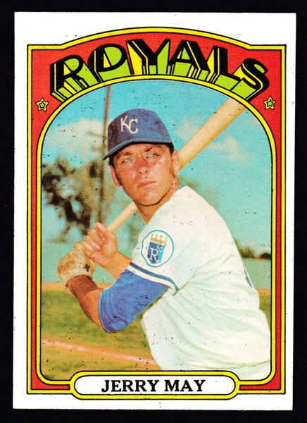 1972 Topps #109 Jerry May EX