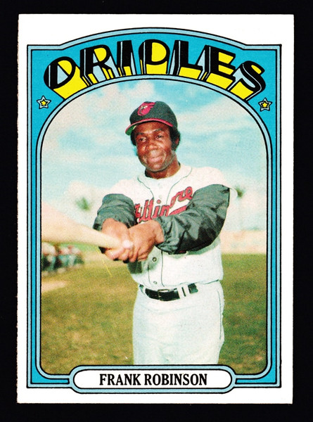 1972 Topps #100 Frank Robinson EX