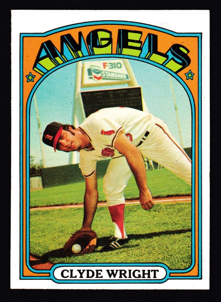 1972 Topps #055 Clyde Wright EX+