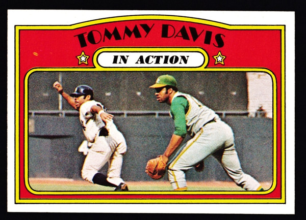 1972 Topps #042 Tommy Davis IA EXMT