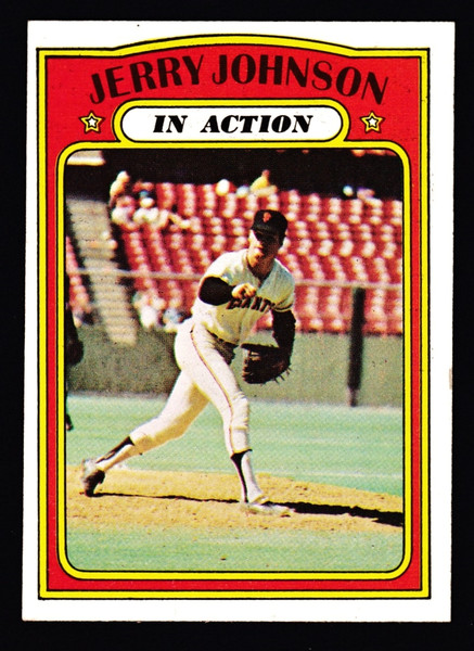 1972 Topps #036 Jerry Johnson IA EX-