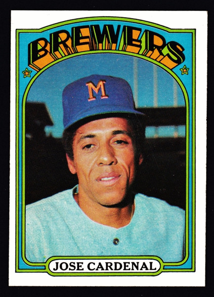 1972 Topps #012 Jose Cardenal EX+