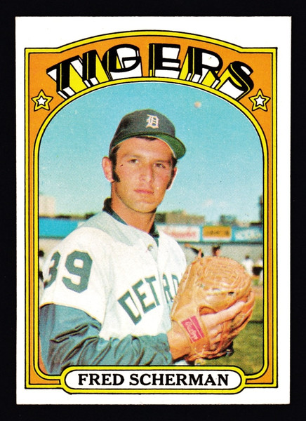 1972 Topps #006 Fred Scherman EX