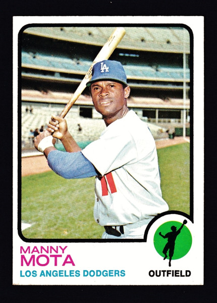 1973 Topps #412 Manny Mota EX-