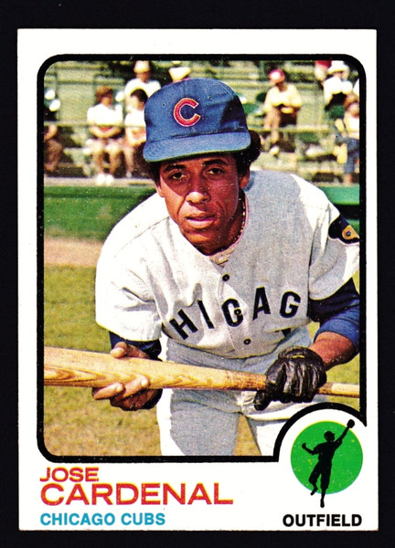 1973 Topps #393 Jose Cardenal EX