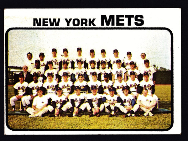 1973 Topps #389 New York Mets Team VG