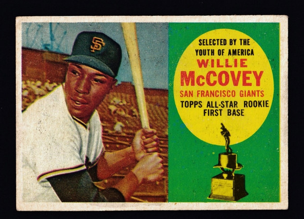 1960 Topps #316 Willie McCovey RC EX-