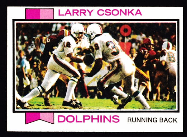 1973 Topps #100 Larry Csonka VGEX