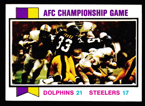 1973 Topps #138 AFC Championship Game EX-