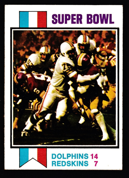 1973 Topps #139 Super Bowl VGEX