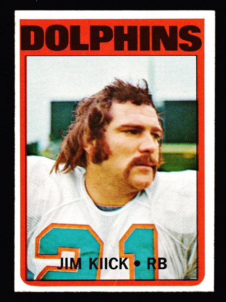 1972 Topps #009 Jim Kiick GD+