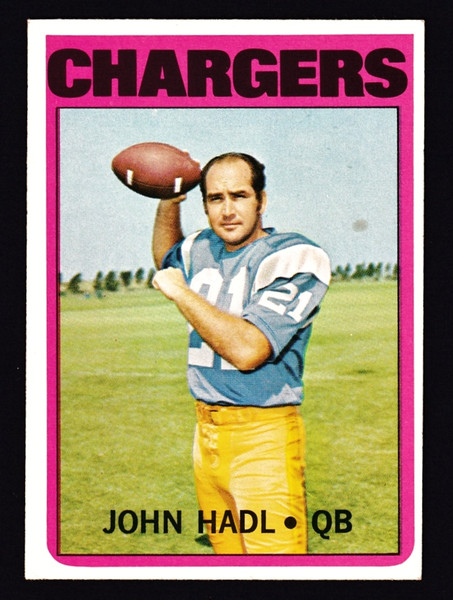 1972 Topps #015 John Hadl VGEX