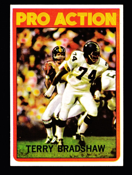 1972 Topps #120 Terry Bradshaw IA EX-