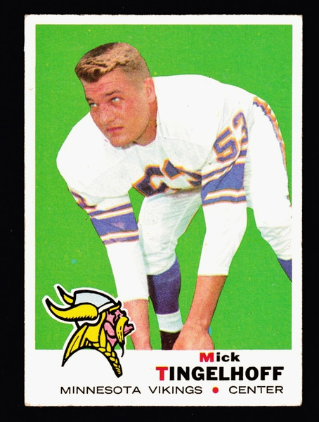 1969 Topps #195 Mick Tinglehoff VG