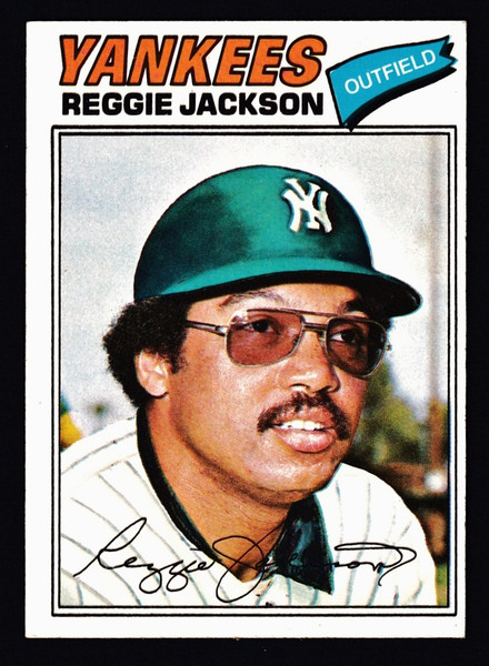 1977 Topps #010 Reggie Jackson VGEX