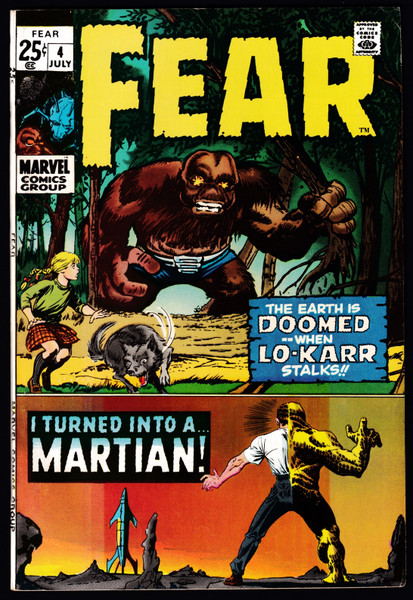 1971 Marvel Fear #4 VF-