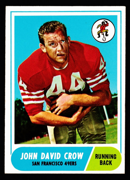 1968 Topps #087 John David Crow VGEX