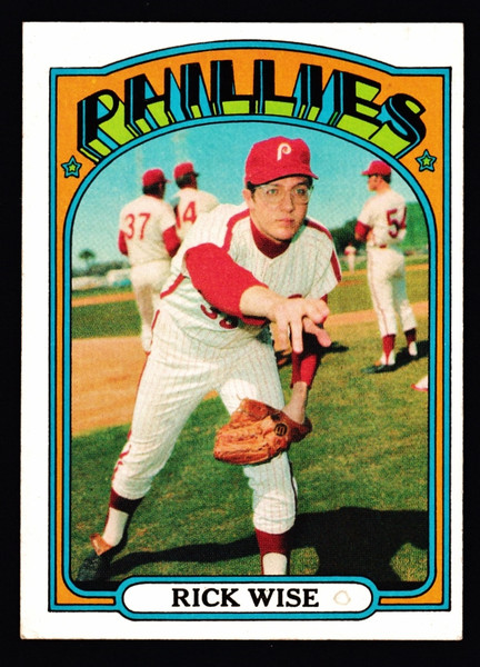 1972 Topps #043 Rick Wise VGEX