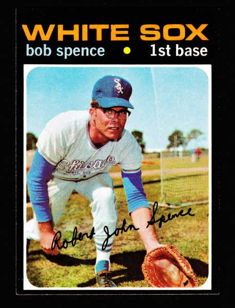 1971 Topps #186 Bob Spence RC EXMT