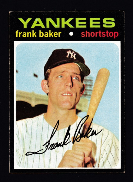 1971 Topps #213 Frank Baker RC EX-