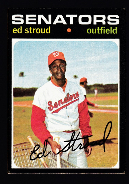 1971 Topps #217 Ed Stroud VGEX