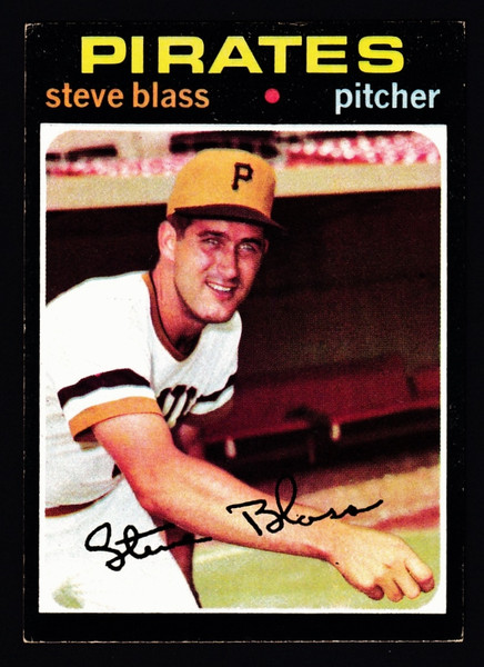 1971 Topps #143 Steve Blass EX-