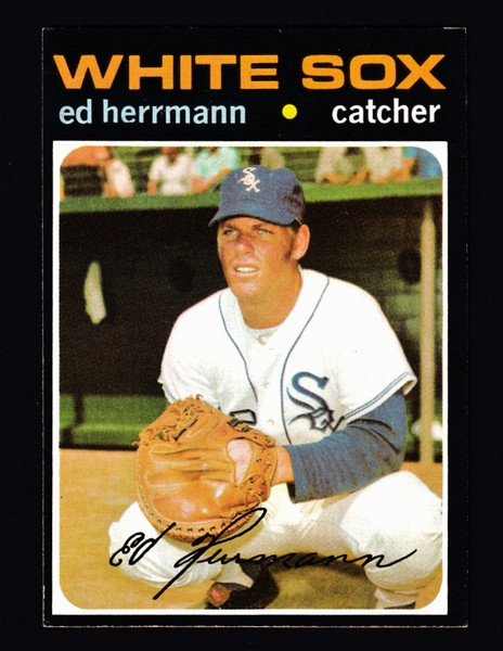 1971 Topps #169 Ed Herrmann EX