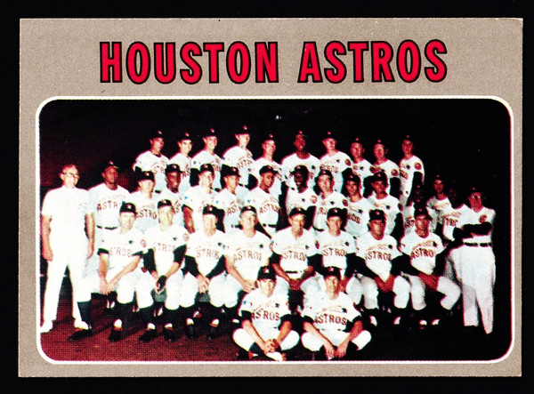 1970 Topps #448 Houston Astros Team EX+