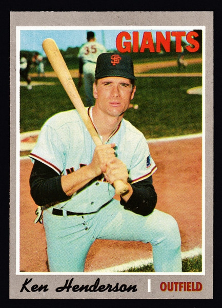 1970 Topps #298 Ken Henderson NM